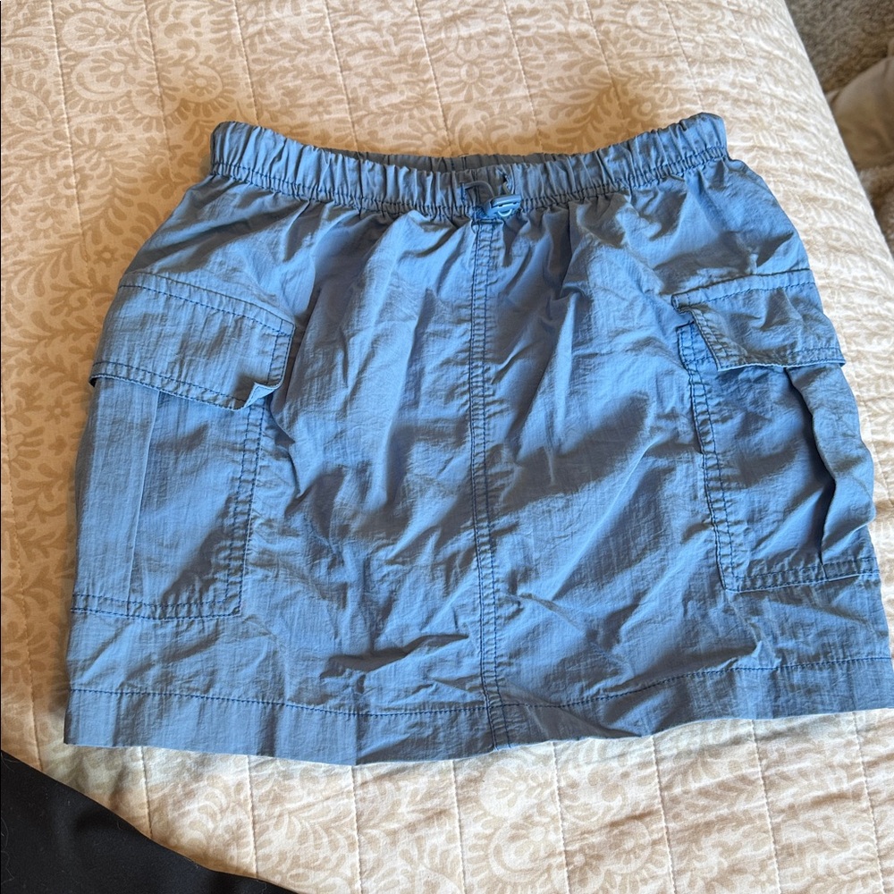Art Class Blue Mini Skirt